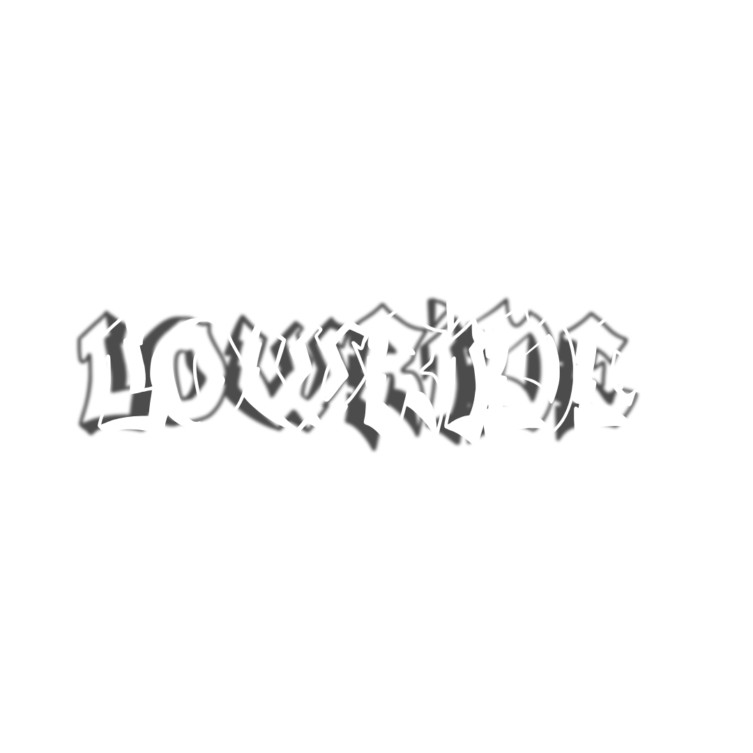 LOWRIDE GRAFFITI DECAL